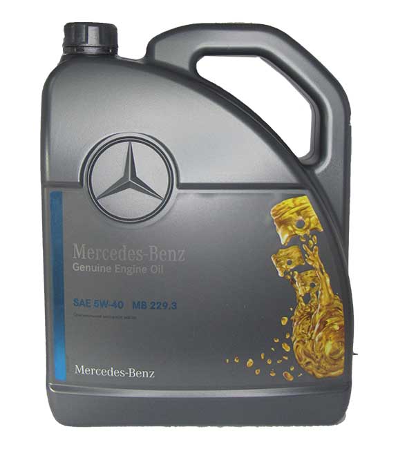 �������� ����� Mercedes-Benz Genuine Engine Oil SAE 5W-40 MB 229.3 (5_������/OEM:A000989200712FAER)