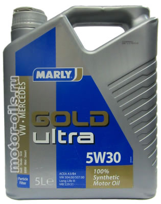 �������� ����� MARLY Gold Ultra 5w-30 (5_������)
