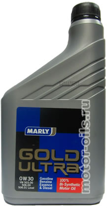 �������� ����� MARLY Gold Ultra 0w-30 (1_����)