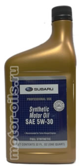 �������� ����� SUBARU Synthetic Motor Oil SAE 5W-30 (946_��/OEM:SOA427V1410)