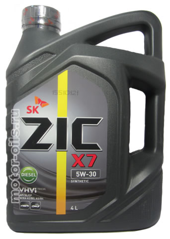 �������� ����� ZIC X7 5W-30 DIESEL (4_�����)
