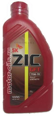 ��������������� ����� ZIC GFT 75W-90 FULLY SYNTHETIC (1_����)