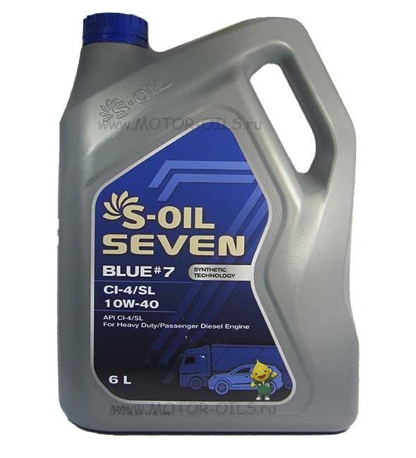 �������� ����� S-OIL 7 BLUE#7 10W-40 (6_������)