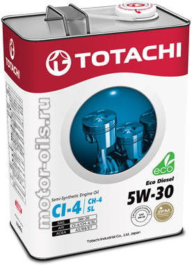 �������� ����� TOTACHI Eco Diesel CI-4 5W-30 (4_�����)