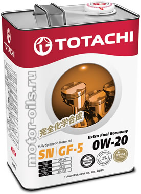 �������� ����� TOTACHI Extra Fuel Economy SN/GF-5 0W-20 (4_�����)