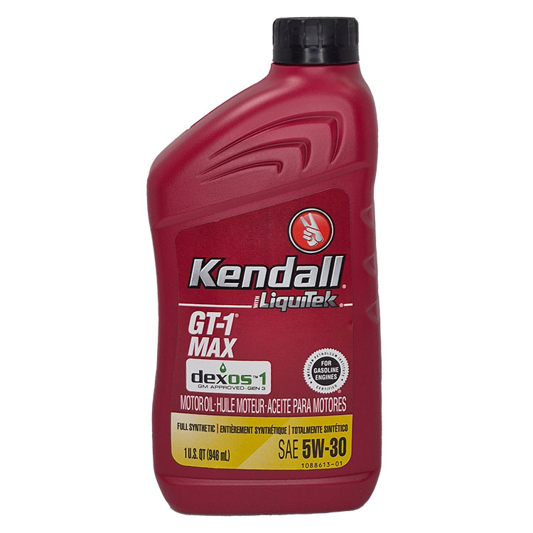 �������� ����� Kendall GT-1 MAX Full Synthetic SAE 5W-30 (946_��)