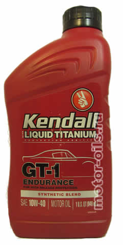 �������� ����� Kendall GT-1 ENDURANCE SAE 10W-40 (946_��)