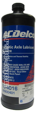 ��������������� ����� ACDelco Synthetic Axel Lubricant SAE 75W-90 (946_��/OEM:88900401)