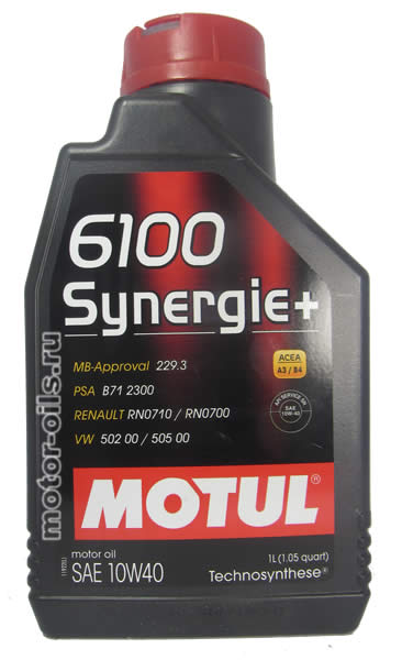 �������� ����� MOTUL 6100 Synergie+ SAE 10W-40 (1_����)