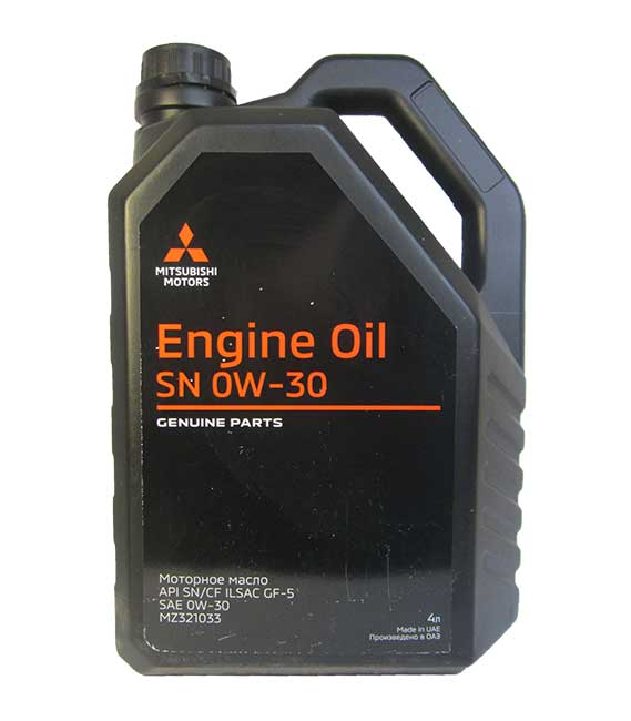 �������� ����� MITSUBISHI Engine Oil SAE 0W-30 (4_�����/OEM:MZ321033)