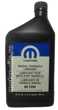 ��������������� ����� Mopar Manual transaxle lubricant NV T350 (946_��/OEM:04874465)