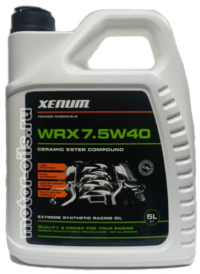 �������� ����� XENUM WRX 7.5W40 (5_������)