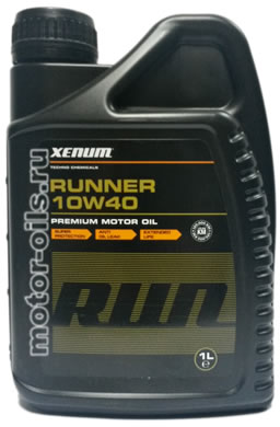 �������� ����� XENUM RUNNER 10W40 (1_����)