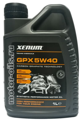 �������� ����� XENUM GPX 5W40 (1_����)