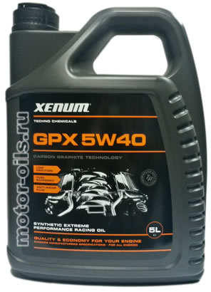 �������� ����� XENUM GPX 5W40 (5_������)