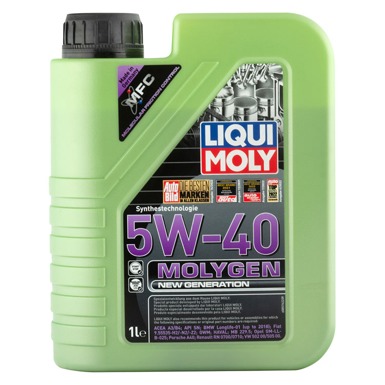�������� ����� Liqui Moly MOLYGEN 5W-40 (1_����)