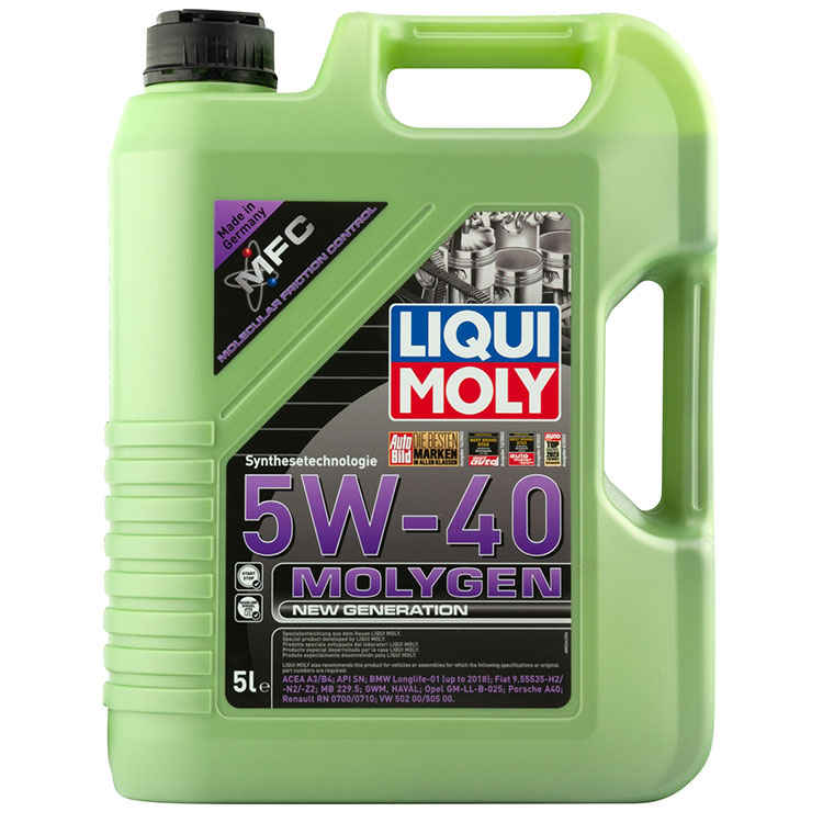 �������� ����� Liqui Moly MOLYGEN 5W-40 (5_������)