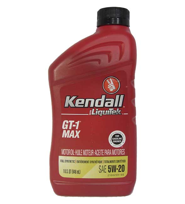 �������� ����� Kendall GT-1 MAX Full Synthetic SAE 5W-20 (946_��)