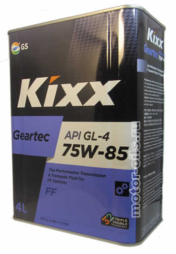 ��������������� ����� KIXX Geartec FF GL-4 75W-85 (4_�����)