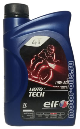 �������� ����� ELF 4T MOTO 4 TECH 10W-50 (1_����)
