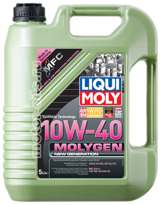 �������� ����� Liqui Moly MOLYGEN 10W-40 (5_������/���.9061)
