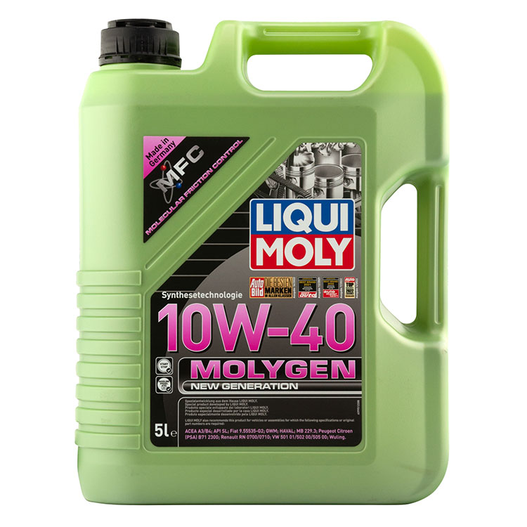 �������� ����� Liqui Moly MOLYGEN 10W-40 (5_������)