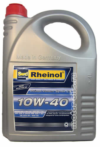 �������� ����� Rheinol Primol Power Synth CS 10W-40 (4_�����)