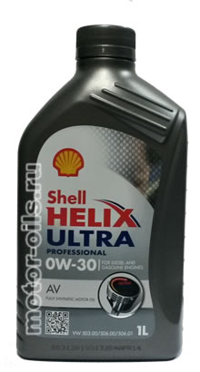 �������� ����� Shell Helix Ultra Professional 0W-30 AV (1_����)