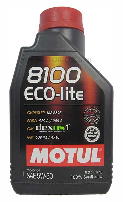 �������� ����� MOTUL 8100 ECO-lite SAE 5W-30 (1_����)