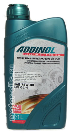 ��������������� ����� ADDINOL Multi Transmission Fluid 75W80 (1_����)