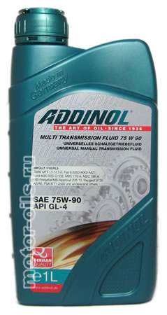 ��������������� ����� ADDINOL Multi Transmission Fluid 75W90 (1_����)