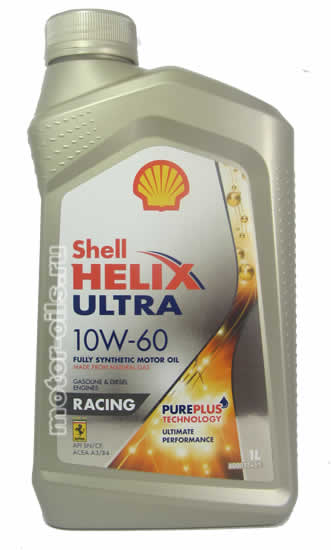�������� ����� SHELL HELIX ULTRA 10W-60 RACING (1_����)