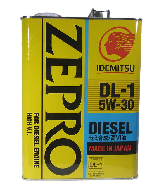 �������� ����� IDEMITSU ZEPRO Diesel DL-1 5W-30 (4_�����)