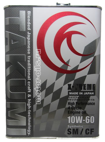 �������� ����� TAKUMI X-TREME 10W-60 SM/CF (4_�����)