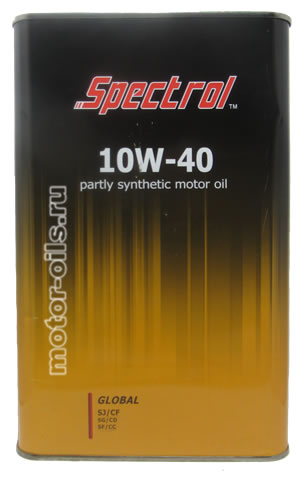 �������� ����� Spectrol GLOBAL SAE 10W-40 SJ/CF (4_�����)