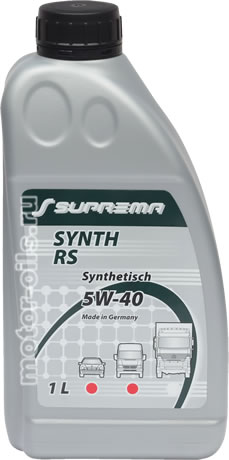 �������� ����� SUPREMA SYNTH RS 5W-40 (1_����)