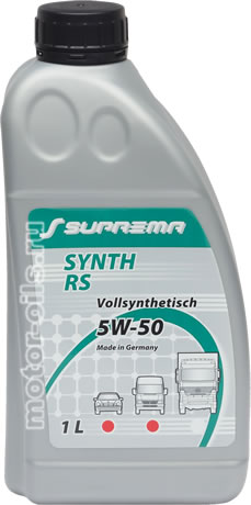 �������� ����� SUPREMA SYNTH RS 5W-50 (1_����)