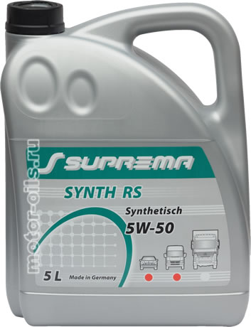 �������� ����� SUPREMA SYNTH RS 5W-50 (5_������)
