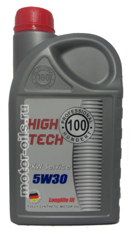 �������� ����� HUNDERT HIGH TECH Longlife III SAE 5W30 (1_����)