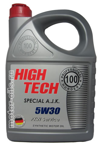 �������� ����� HUNDERT HIGH TECH SPECIAL A.J.K. SAE 5W30 (4_�����)