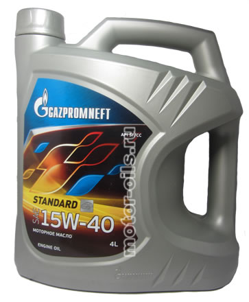 �������� ����� GAZPROMNEFT STANDARD SAE 15W-40 (4_�����)