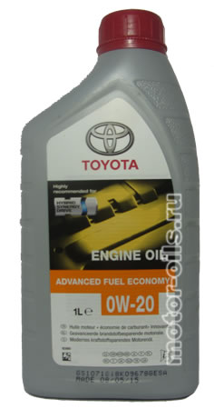 �������� ����� TOYOTA Engine Oil Advanced Fuel Economy 0W-20 (1_����/OEM:08880-83264)