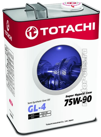 ��������������� ����� TOTACHI Super Hypoid Gear GL-4 75W-90 (4_�����)