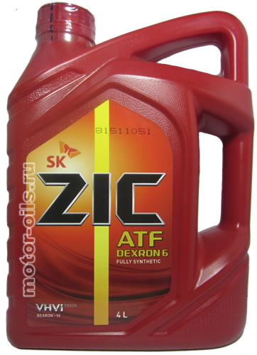 ��������������� ����� ZIC ATF DEXRON 6 FULLY SYNTHETIC (4_�����)