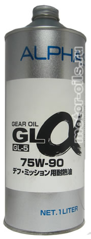 ��������������� ����� ALPHAS GEAR OIL GL-5 75W-90 (1_����)