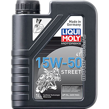 �������� ����� Liqui Moly MOTORBIKE 4T 15W-50 STREET (1_����/���.2555)