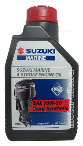 SUZUKI MARINE 4-STROKE ENGINE OIL SAE 10W-30 Semi-Synthetic (1_/OEM:99000-79N12-M00)