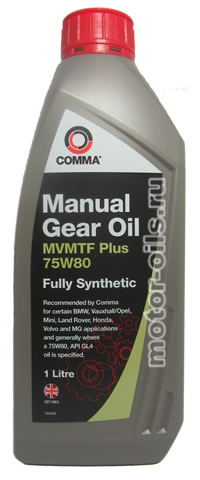 ��������������� ����� Comma Manual Gear Oil MVMTF Plus 75W80 (1_����)