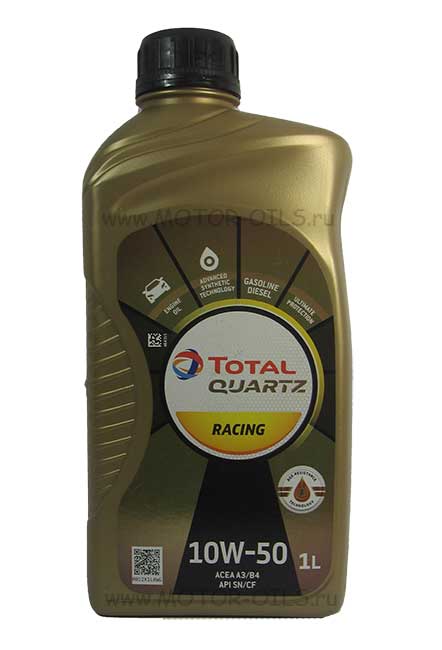 �������� ����� Total Quartz Racing 10W-50 (1_����)