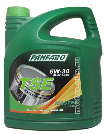 �������� ����� FANFARO 5W-30 TSE Master Line (4_�����)